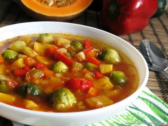 vegetable soup to lose weight